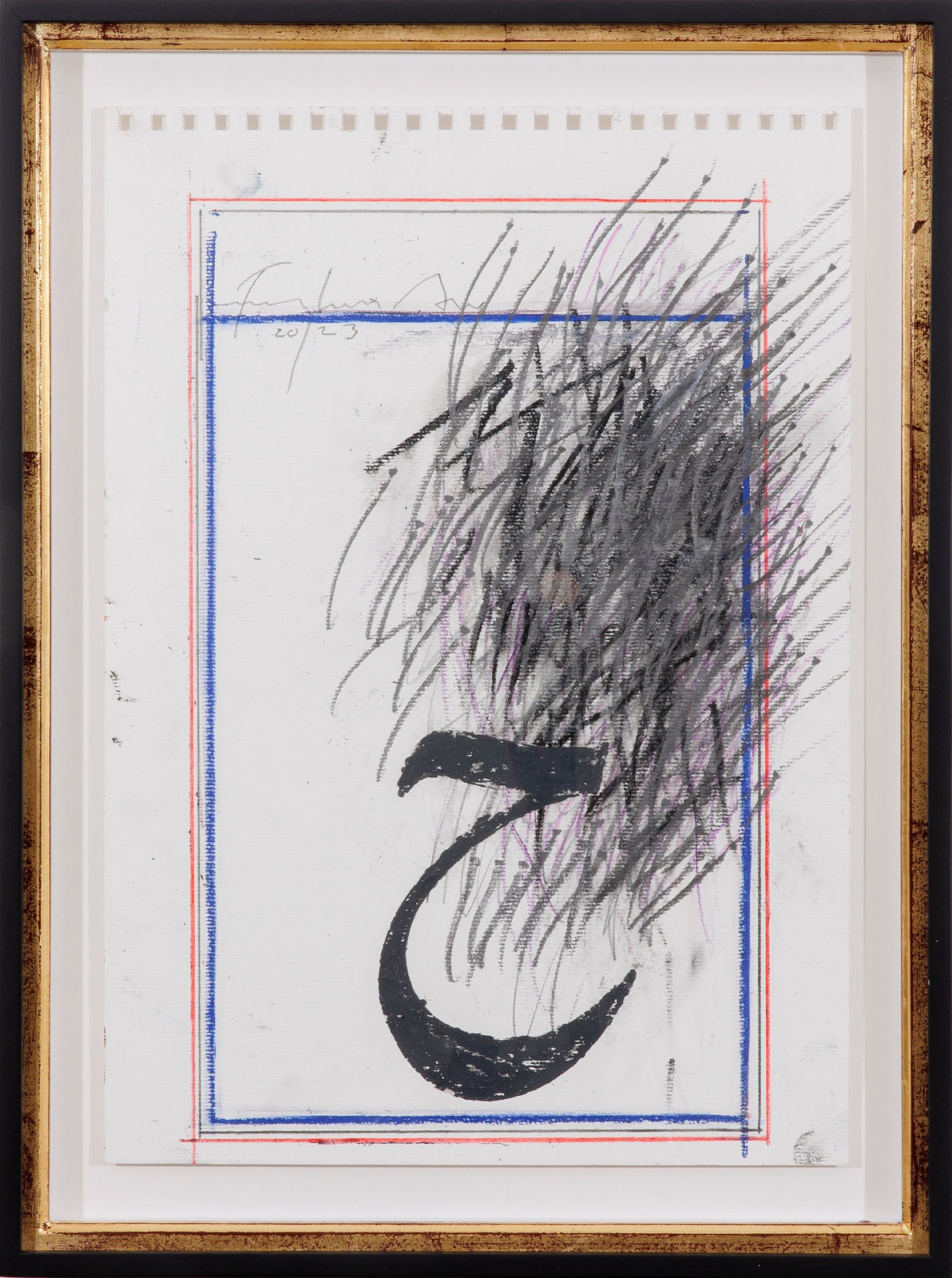 Fereydoun Ave, Untitled from " Alphabet " series, 2023