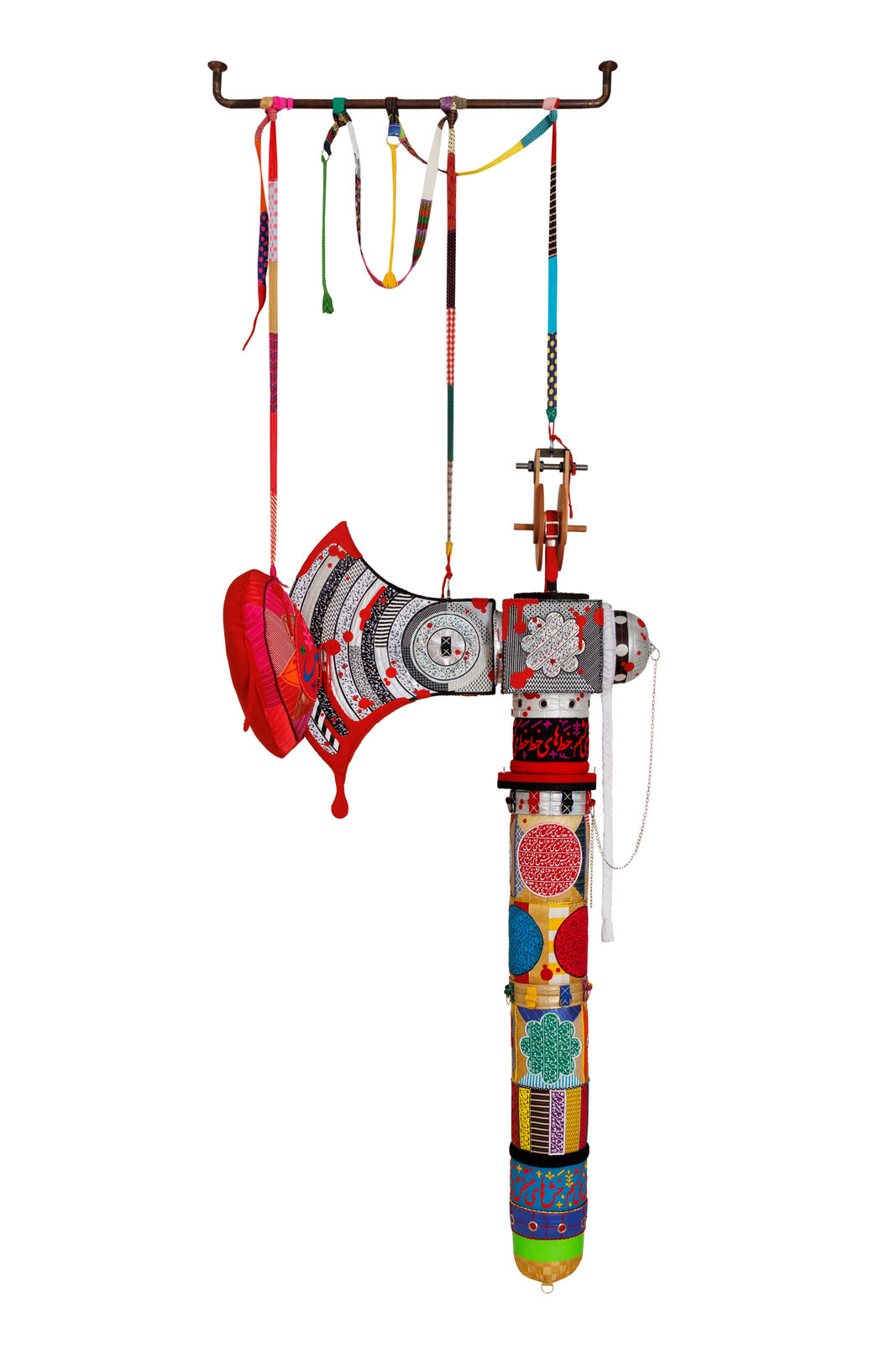 Homa Delvaray, Axe from "Khâsh" series, 2022