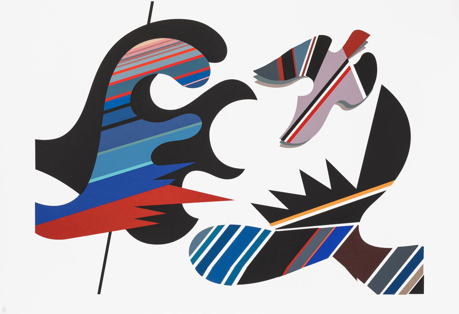 Mohsen Vaziri Moghaddam, Fear and Flight, 2017