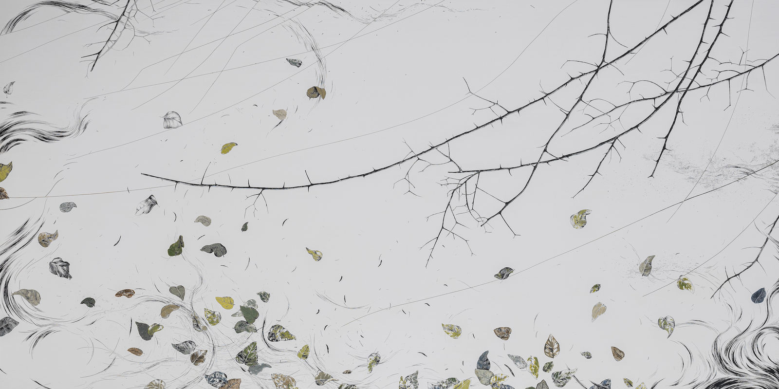 Sadaf Hesamiyan, Fleeting II, 2020