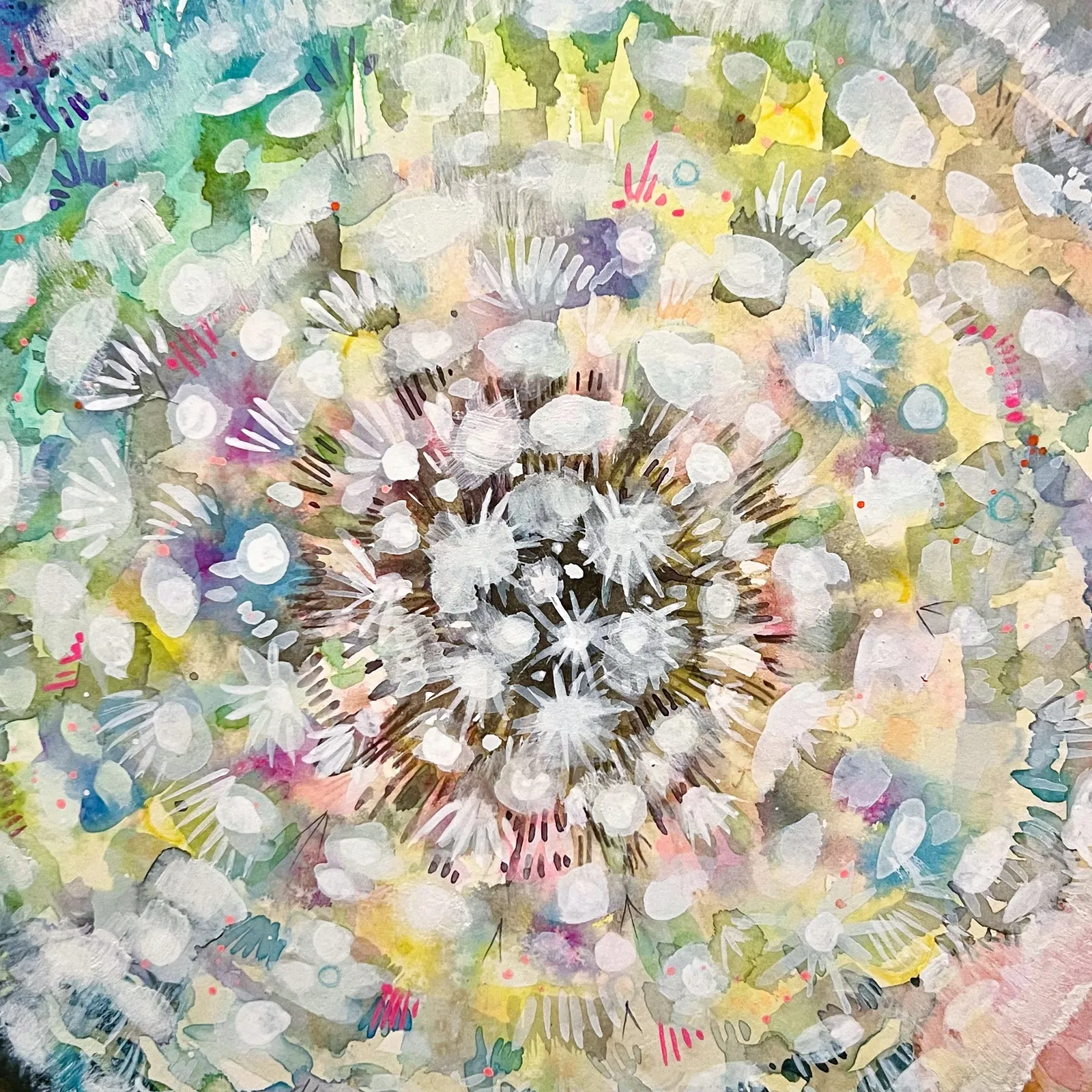 Laura Ball, Fluff Shimmer Slime, 2025