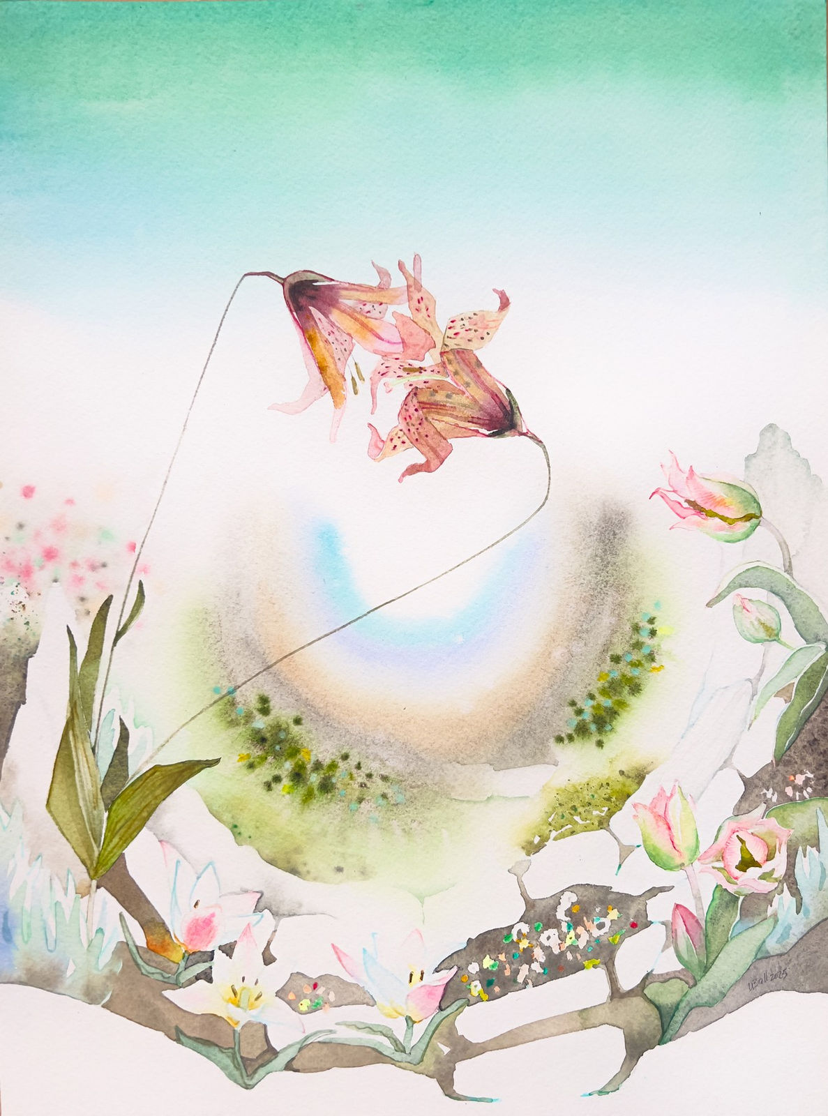 Laura Ball, The Kiss, 2025