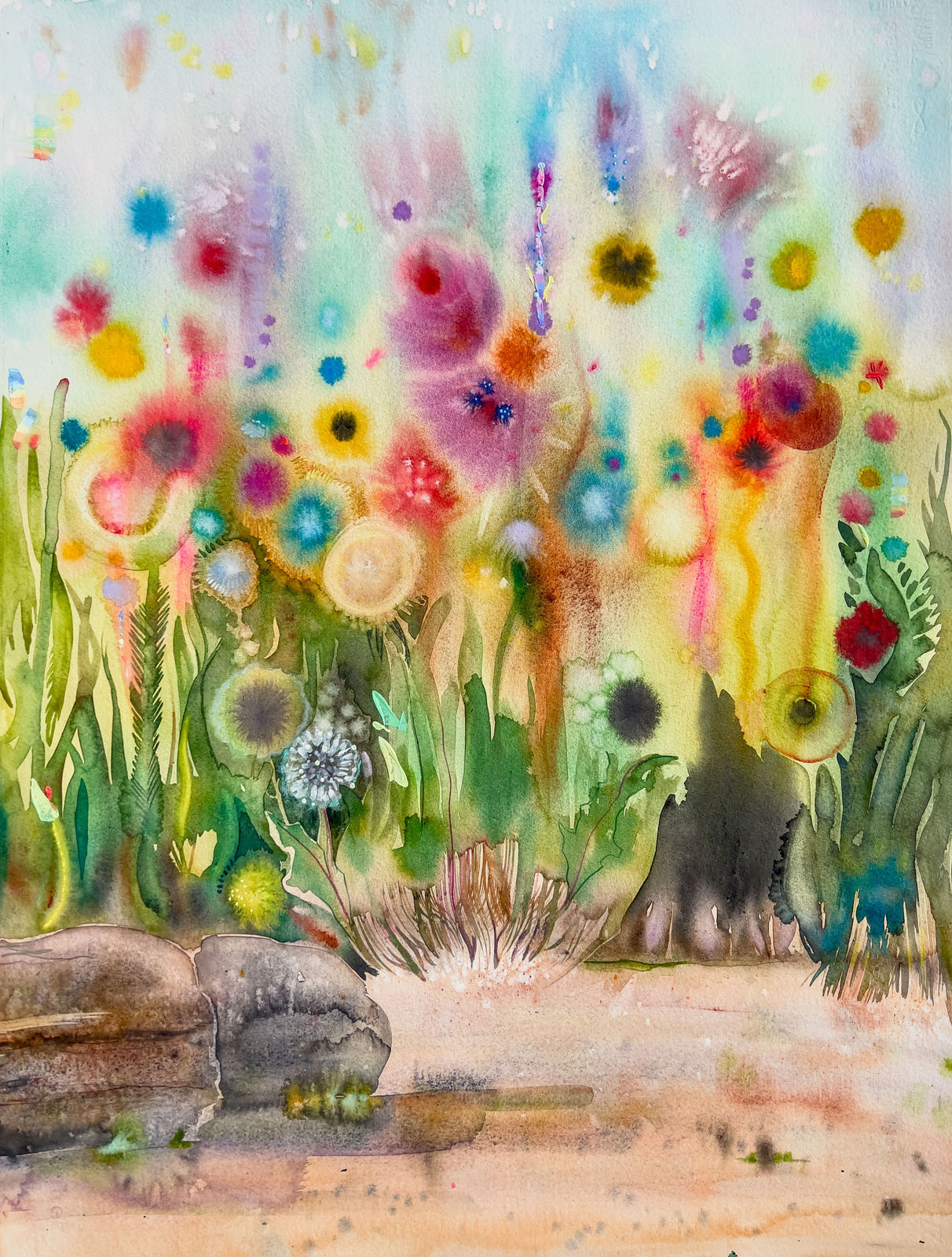 Laura Ball, March Garden, 2025