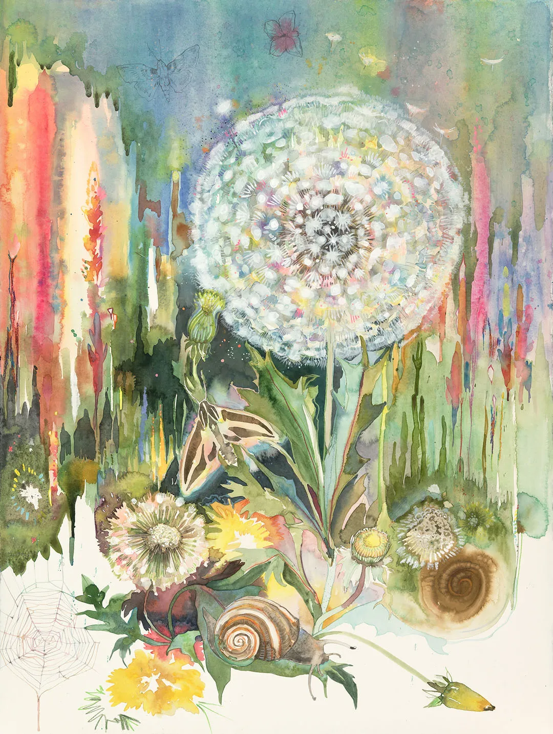 Laura Ball, Fluff Shimmer Slime, 2025