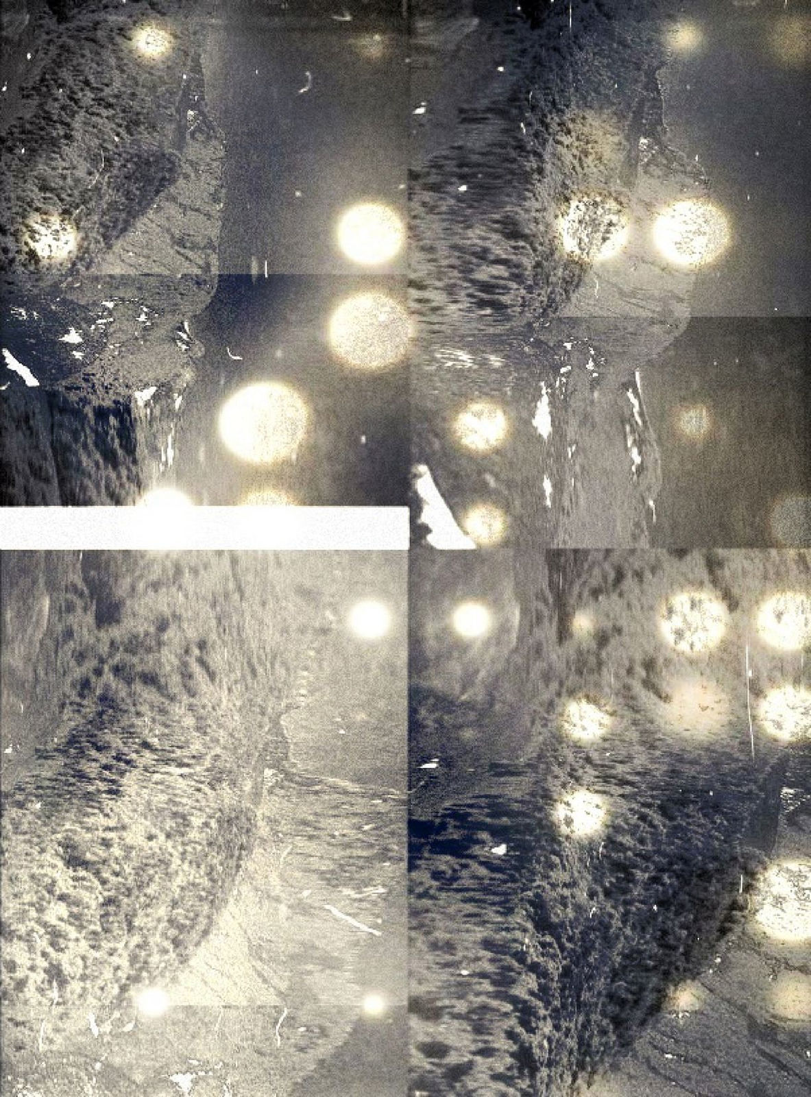 Penelope Umbrico, Swiss Alps with NightBokeh MultiExposure Quad and LightLeak Camera App Filters (IMG_8949), 2014