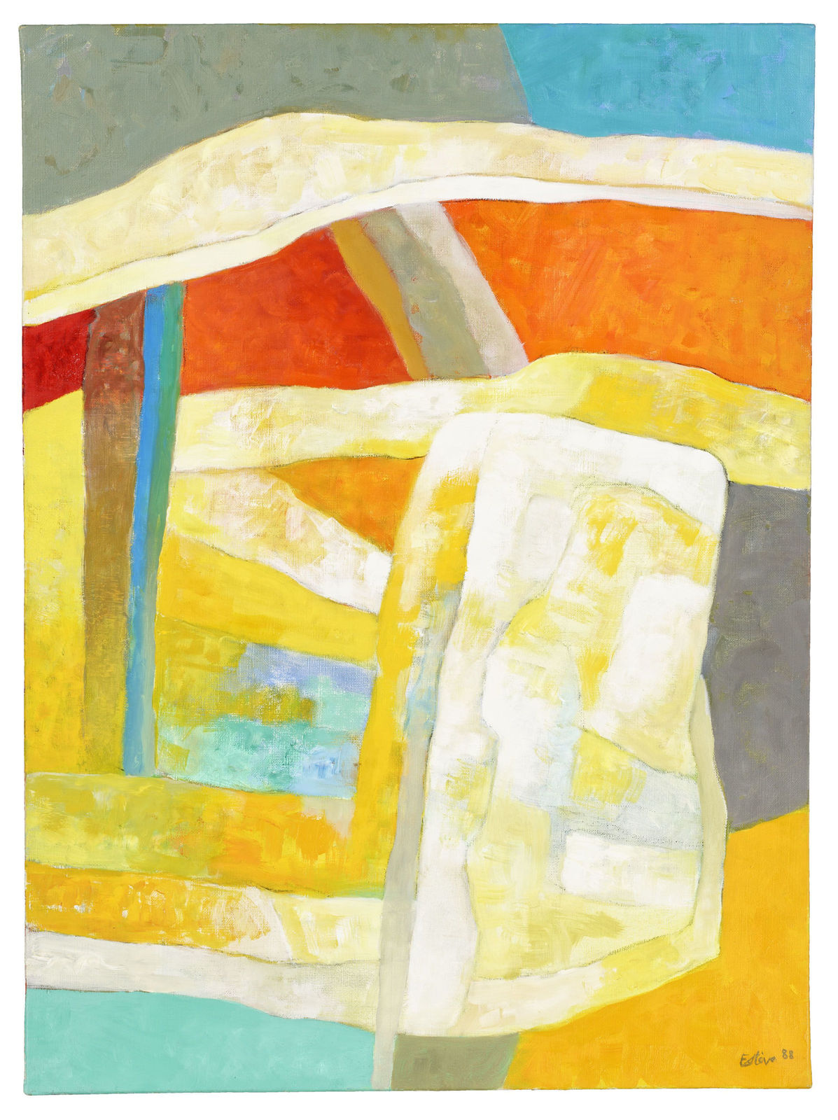 Maurice ESTÈVE, Albaster, 1988