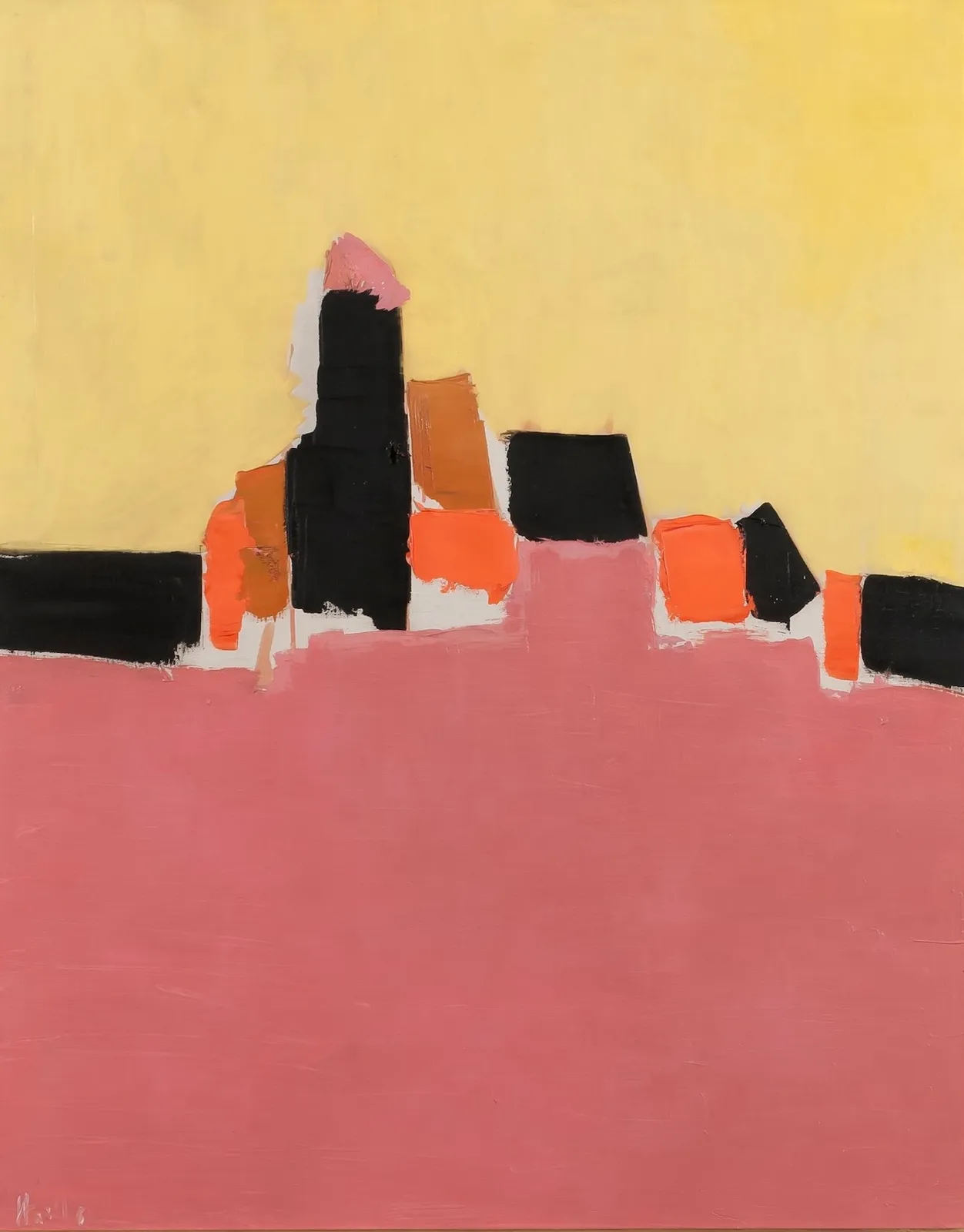 Nicolas de STAEL, Syracuse, 1954