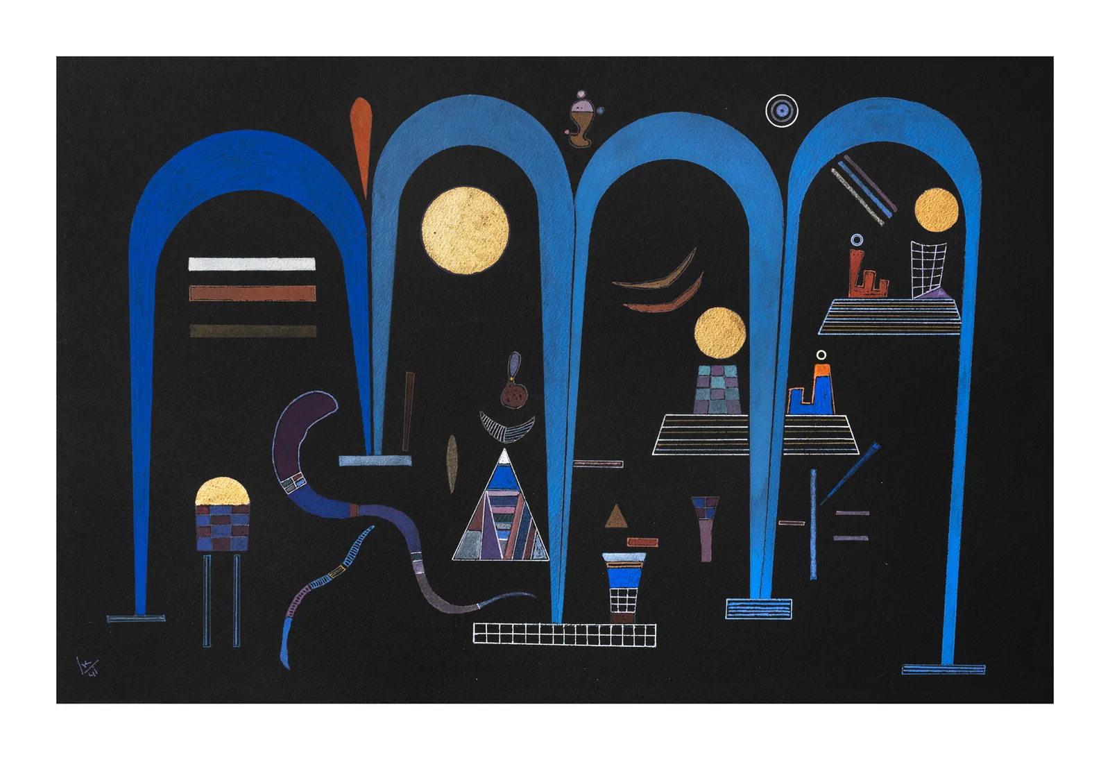 Wassily Kandinsky, Untitled (719/1941), 1941