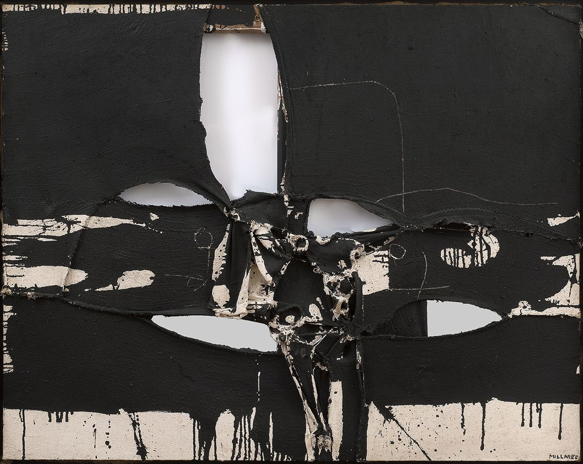 Manolo MILLARES, Cuadro 121, 1960