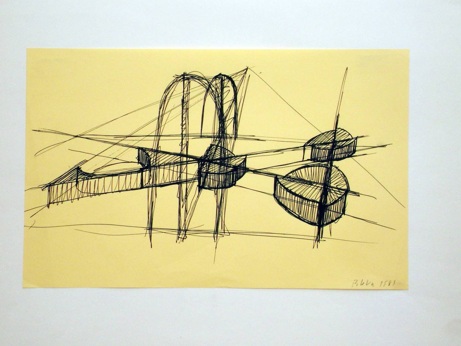 Barry Le Va, Untitled, 1985