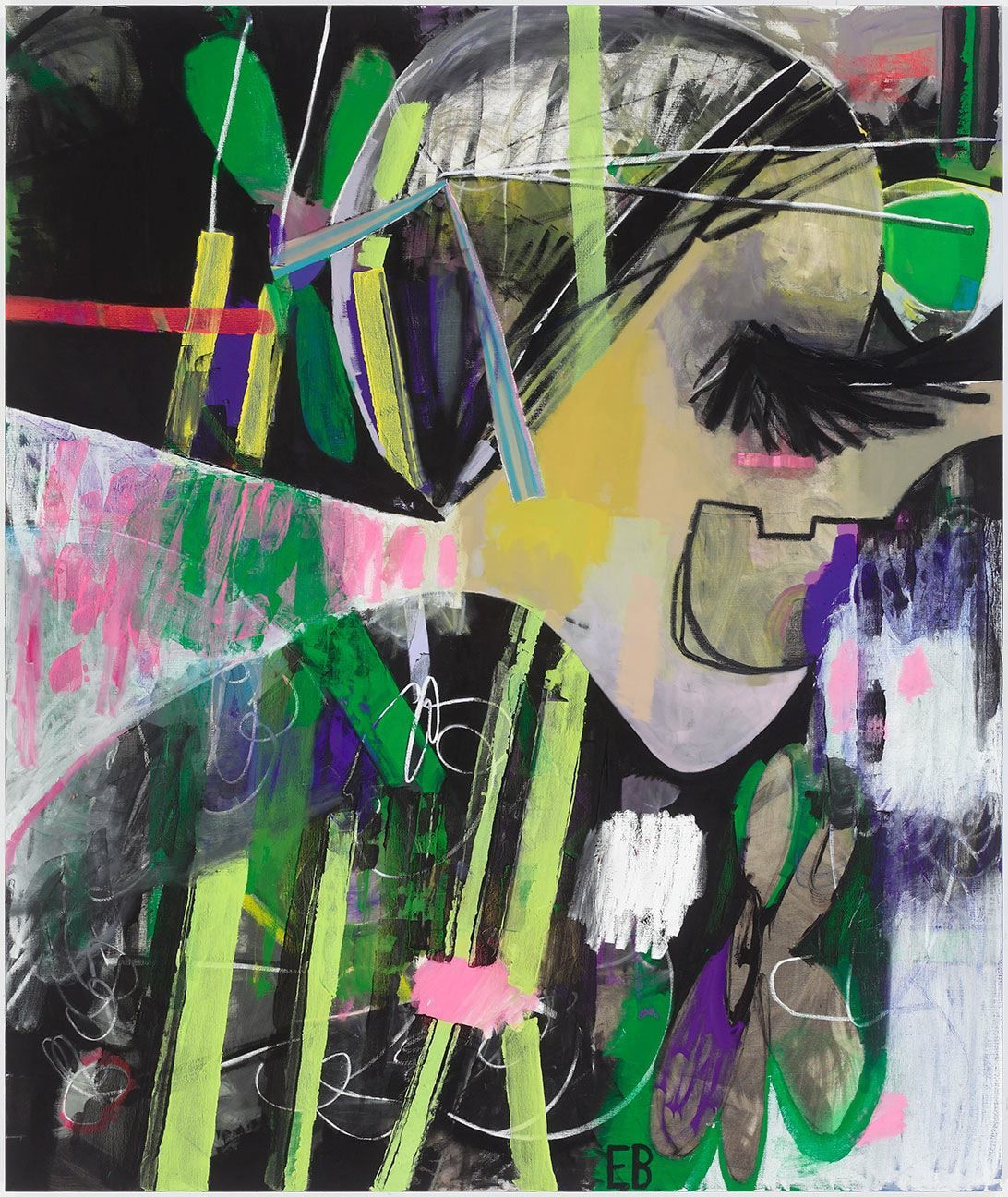 Ellen Berkenblit, Scottish Tape, 2014