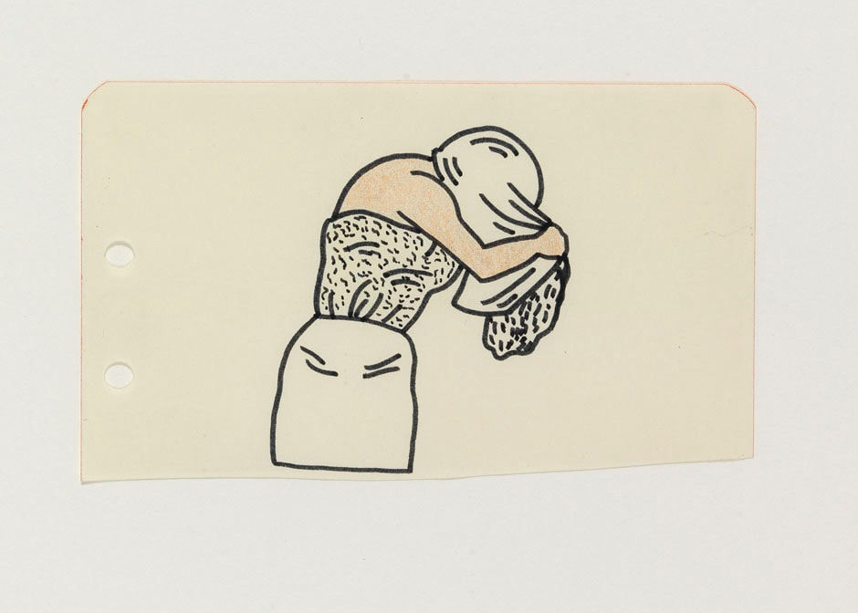 Christina Ramberg, Untitled (Woman Drying Hair), 1968