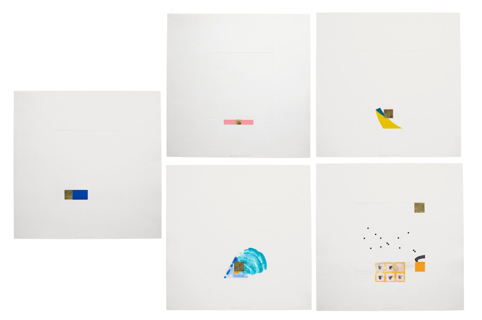 Richard Tuttle, Gold, 2001