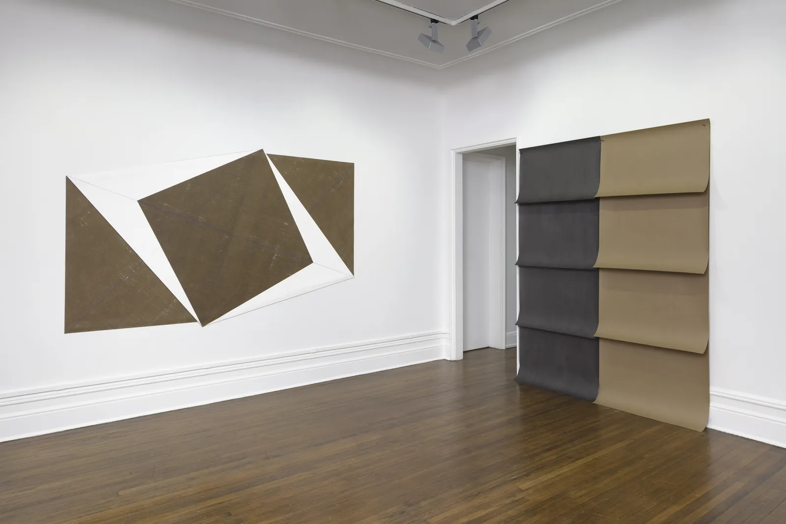 Dorothea Rockburne, 2, 4, 6, 8, 1969/70