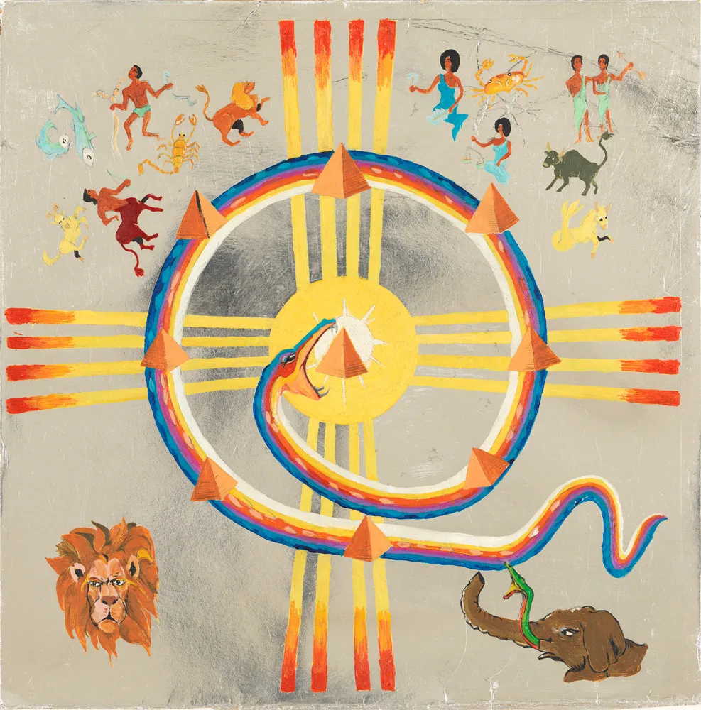 Sun Ra, Design for The Soul Vibrations of Man (album cover), c. 1976