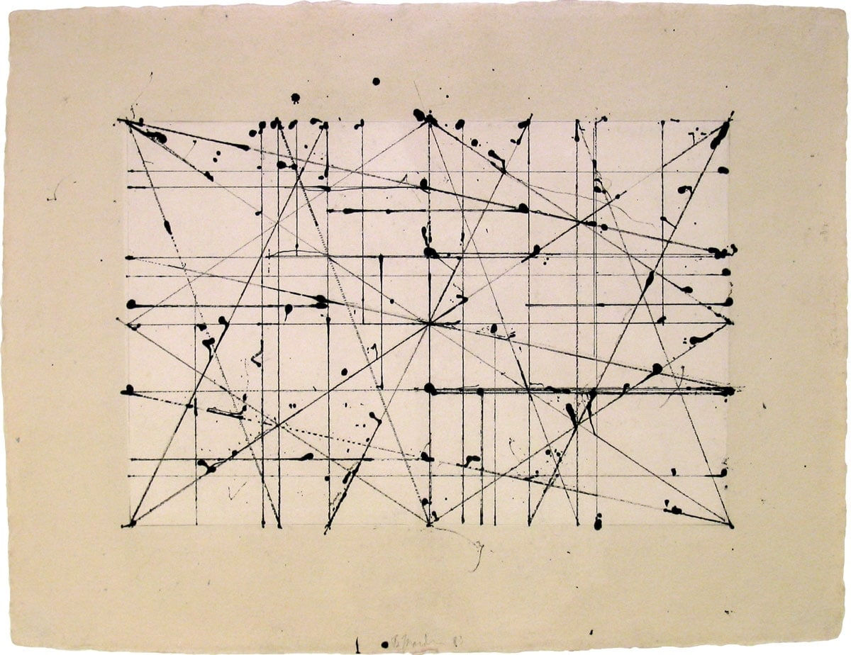 Brice Marden, Untitled (Window Study No. 5), 1983