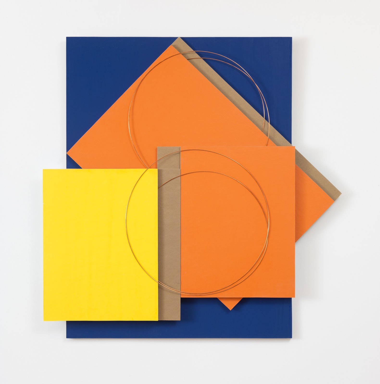 Dorothea Rockburne, Trefoil 7, 2021