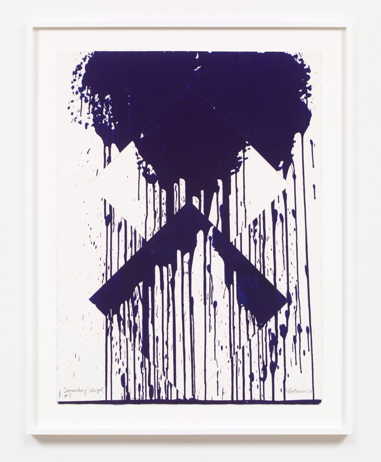 Dorothea Rockburne, Lamenting Angels #2, 2021