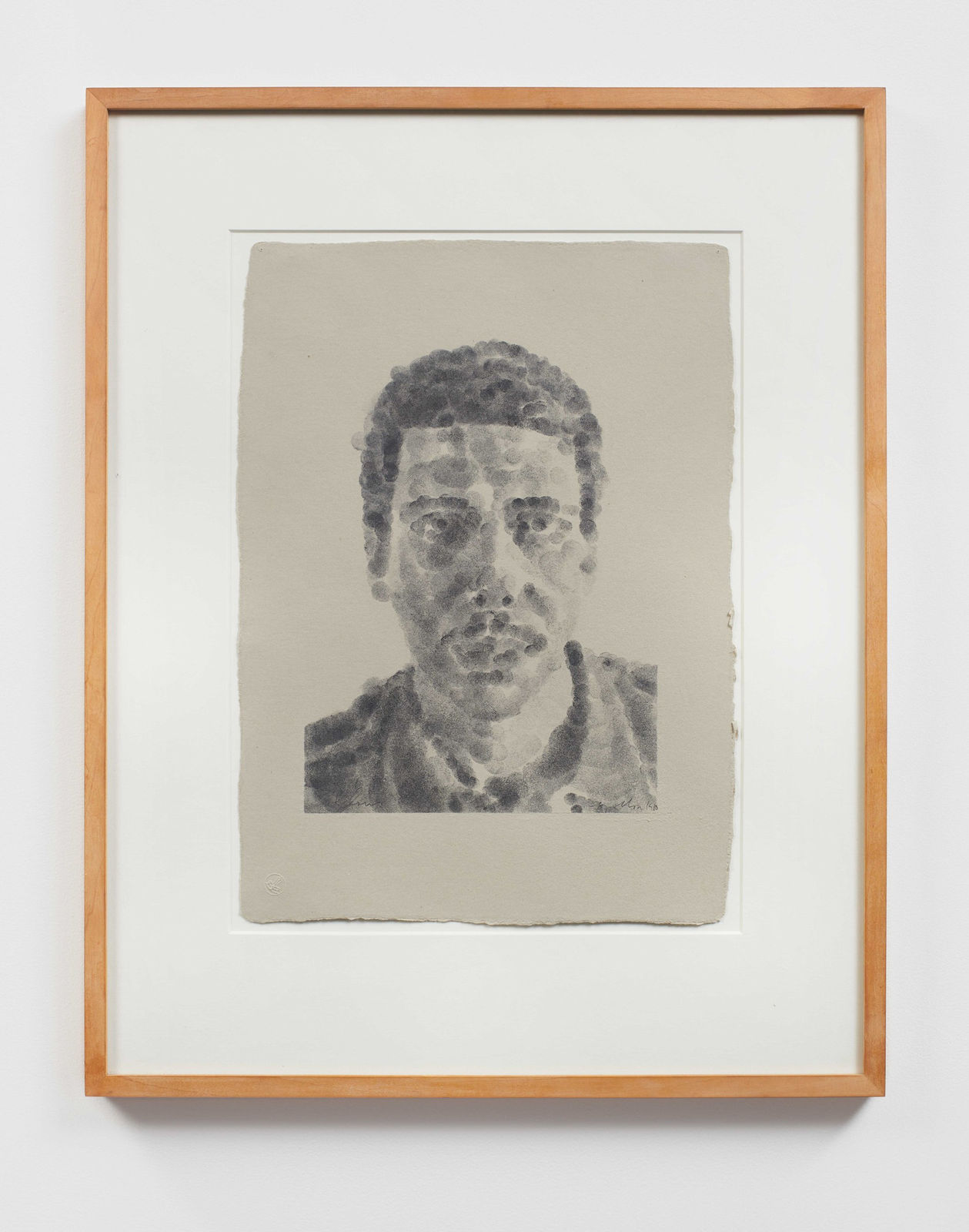 Chuck Close, Klaus, 1980