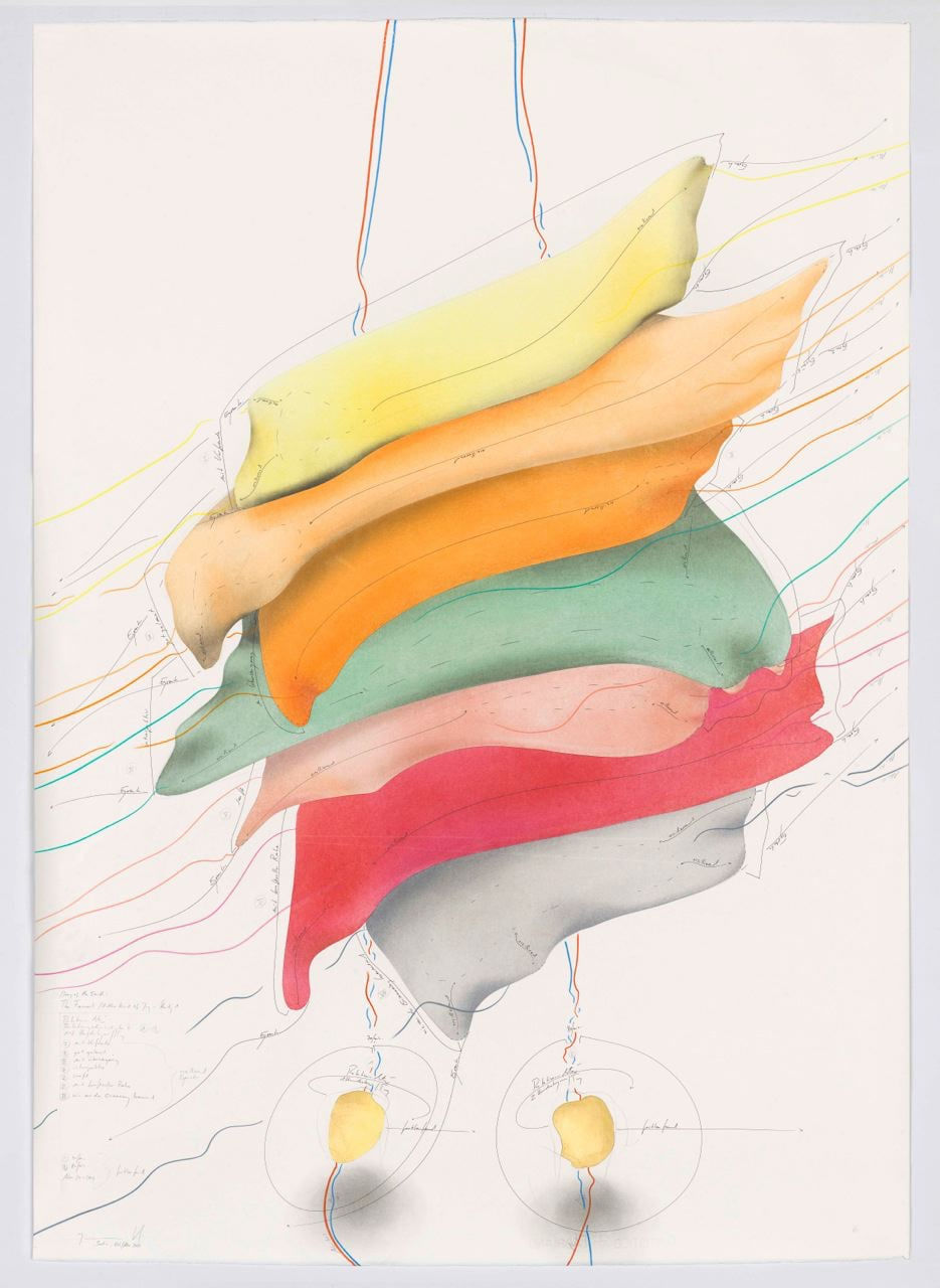 Jorinde Voigt, The Farewell / A New Kind of Joy - Study 1 (Song of the Earth), 2016