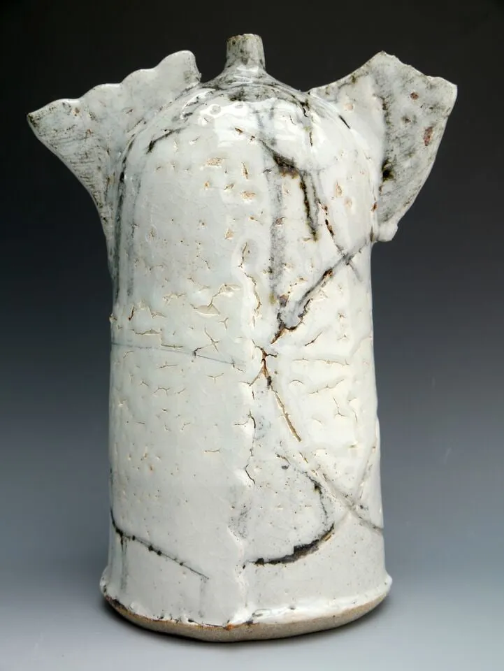 Jane Wheeler, Spring Rain Clematis Winged Bottle