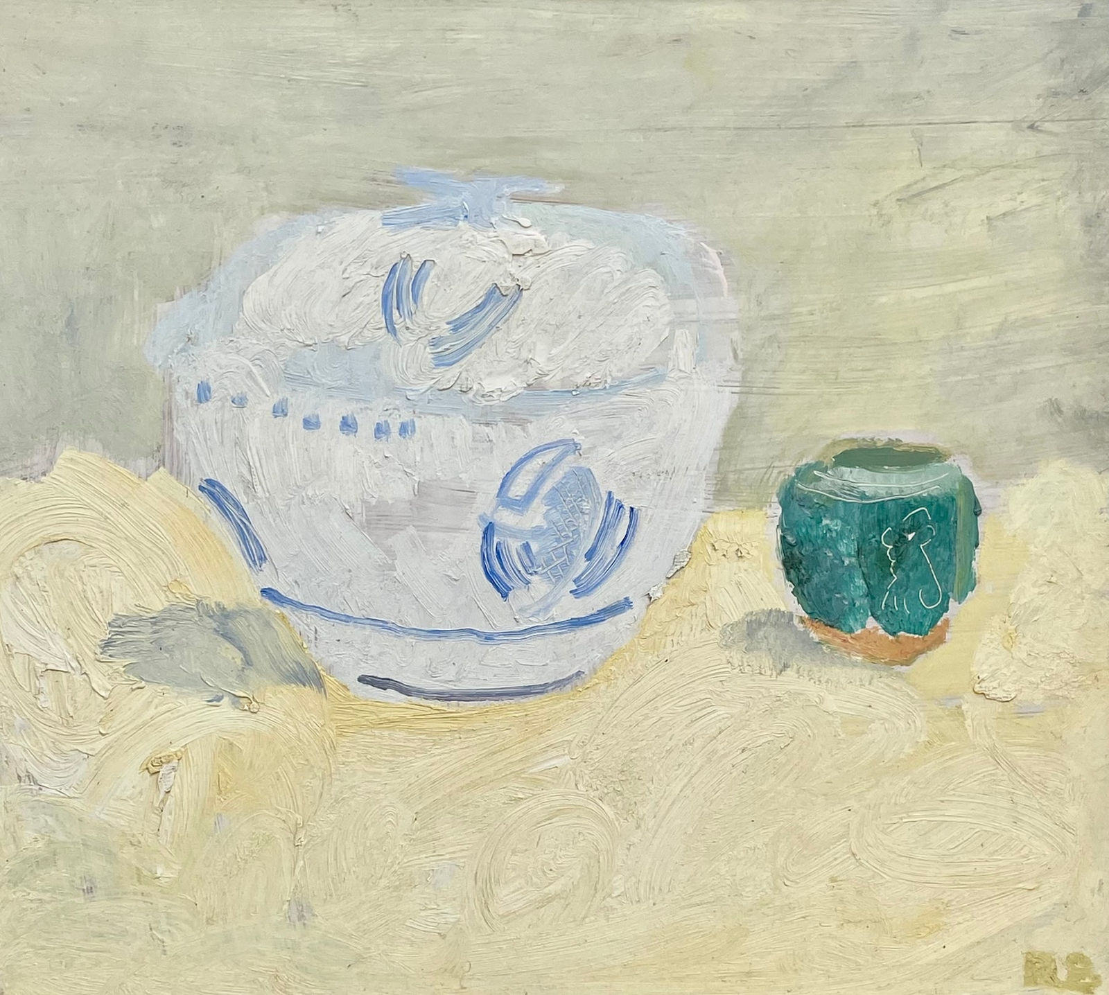 Romi Behrens, Two Chinese Pots, c.1995-99