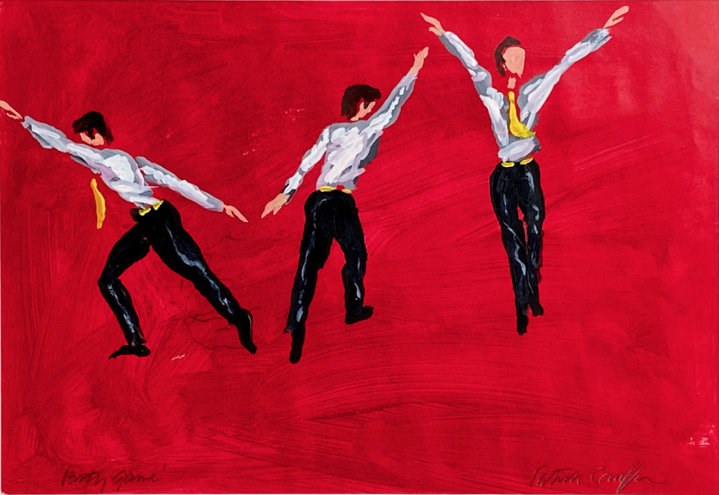 Patrick Caulfield, Male Costume Design for “Party Games”, 1984