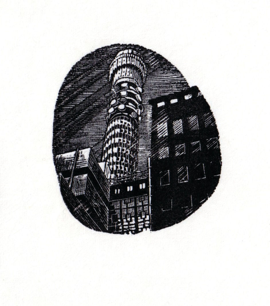 Anne Desmet RA, BT Tower