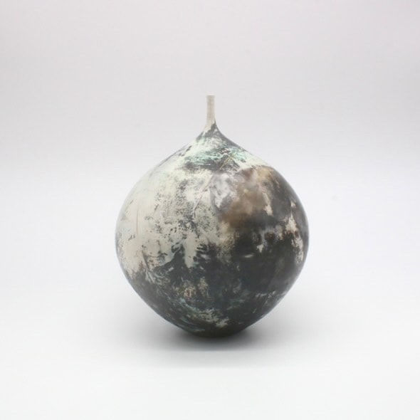 Kit Andrews, Large Pit-Fired Bottle 4, 2024