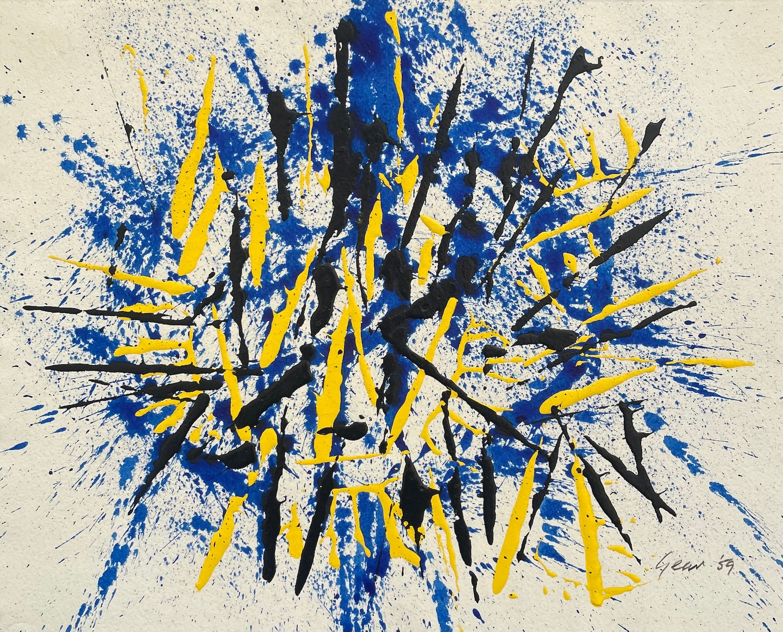 William Gear RA, Untitled III, 1959