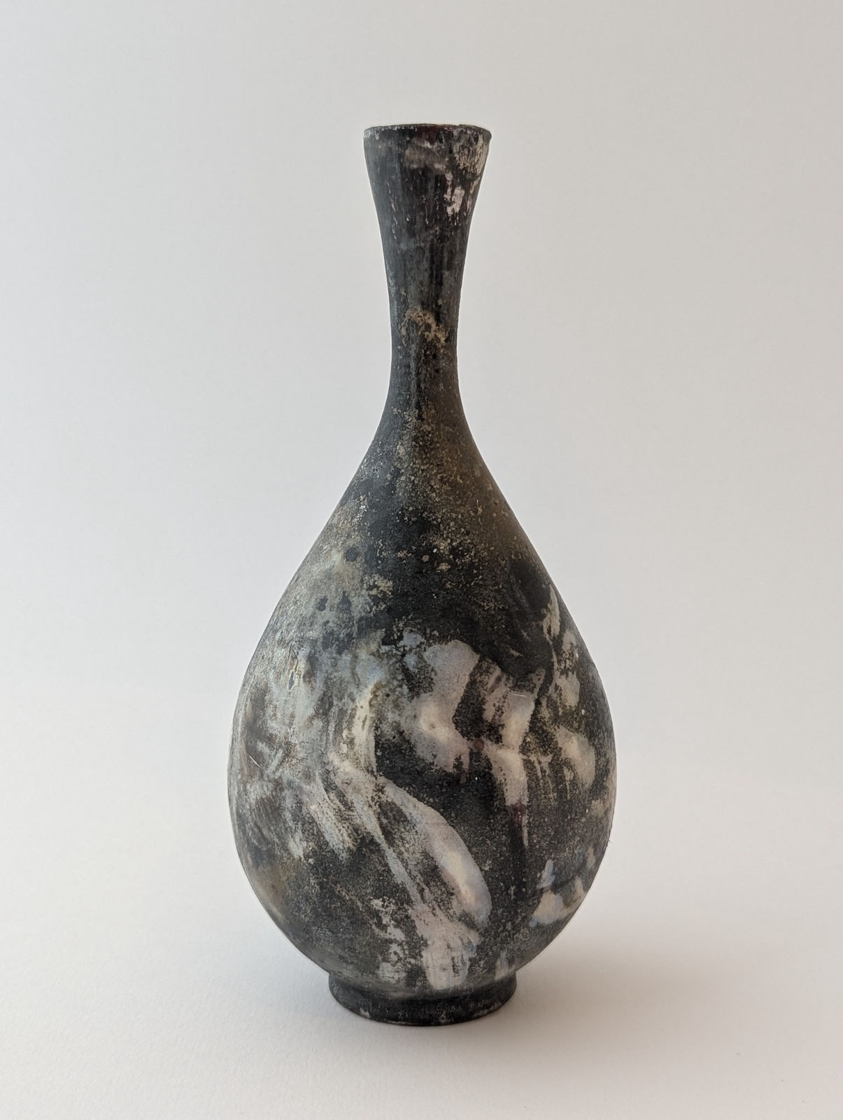 Kit Andrews, Small Pit-fired Bottle 3, 2024