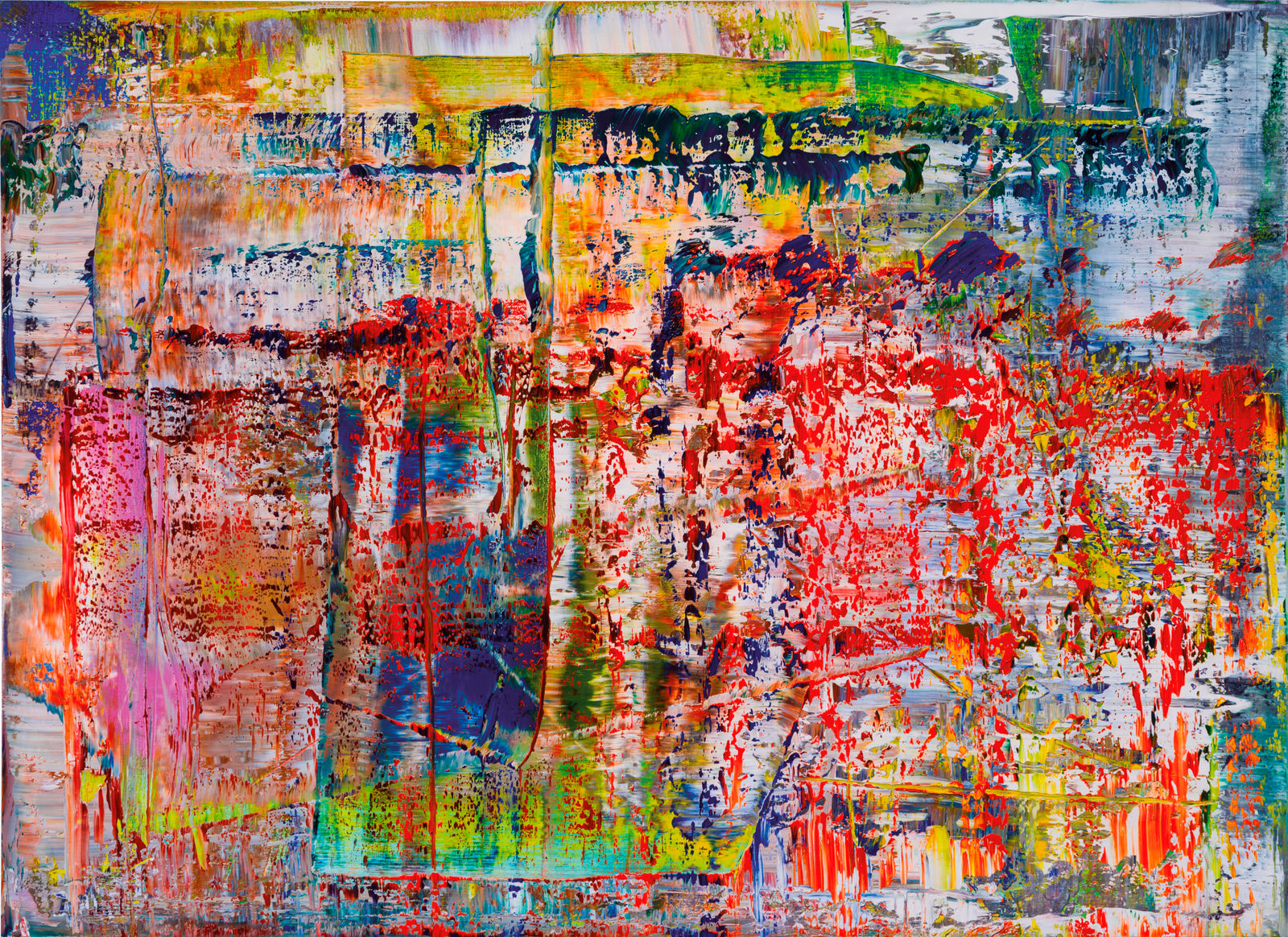 Gerhard Richter, Abstraktes Bild (P1), 2014