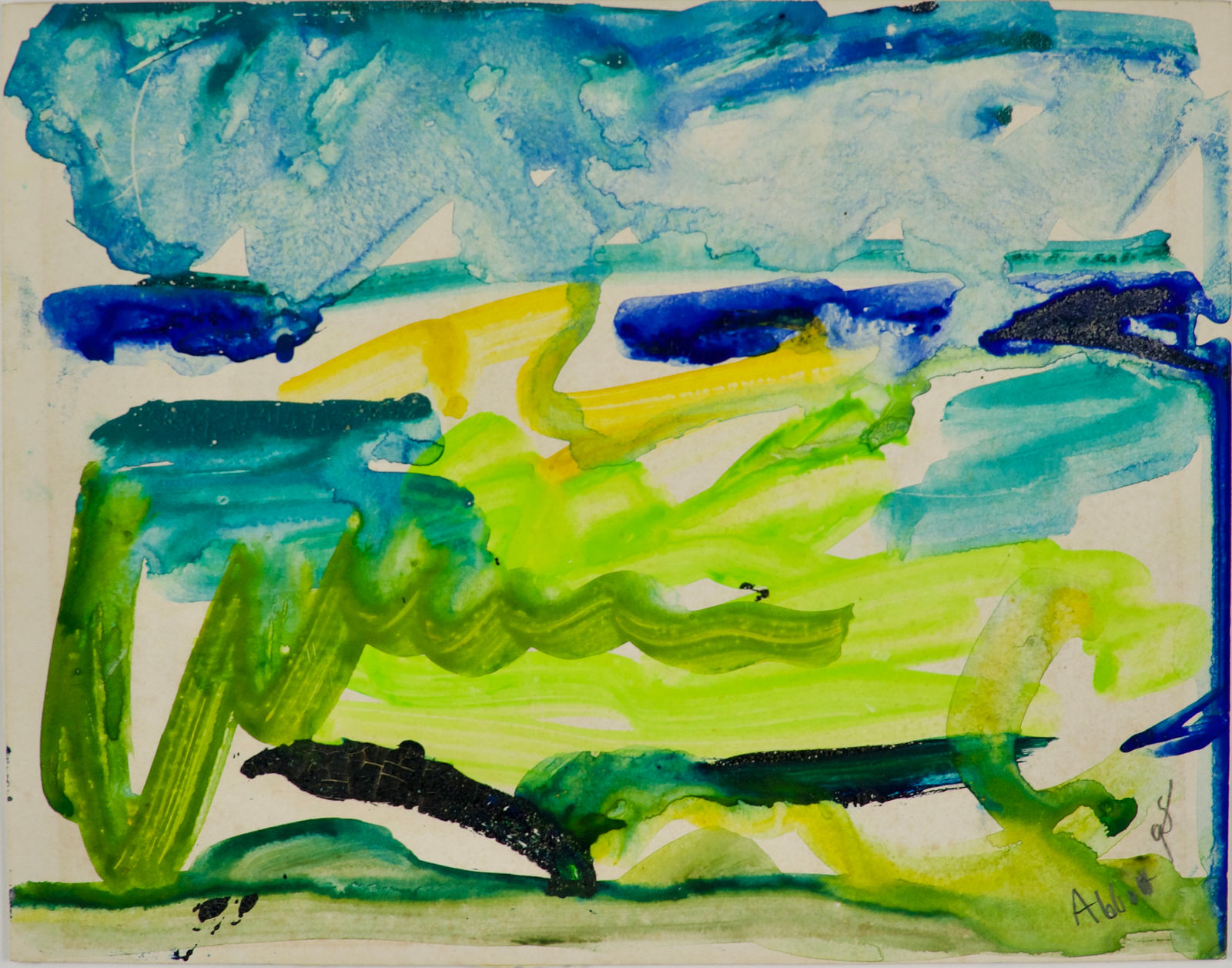 Mary Abbott, Untitled (Hampton Bays Bridge), 1998