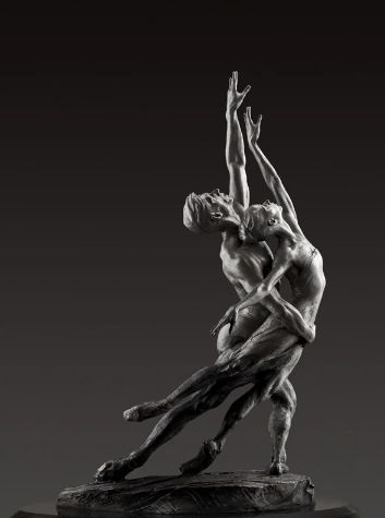 Richard MacDonald, Pas de Deux Elegance SII, Platinum, 2010