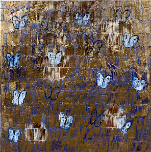 Hunt Slonem, Starry Night Now, 2023