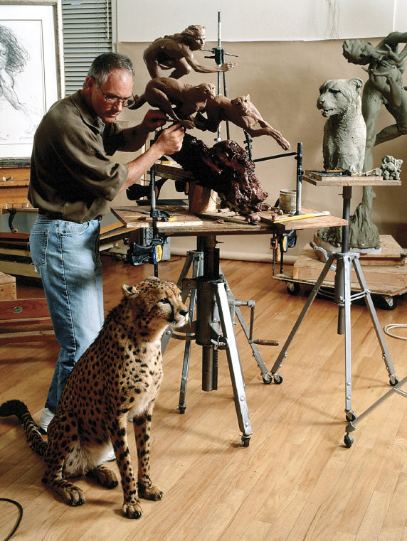 Richard MacDonald, Coursing Cheetahs, 1996
