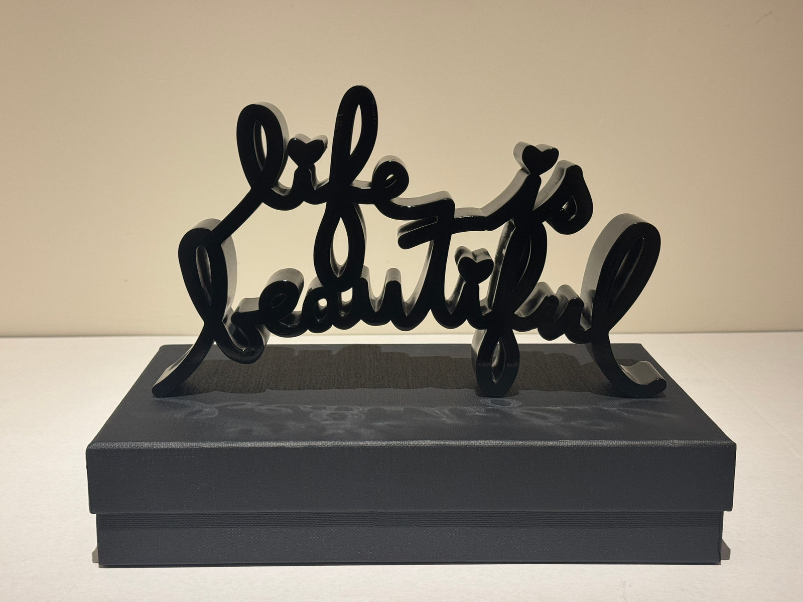 Mr. Brainwash, Life is Beautiful - Black, 2022