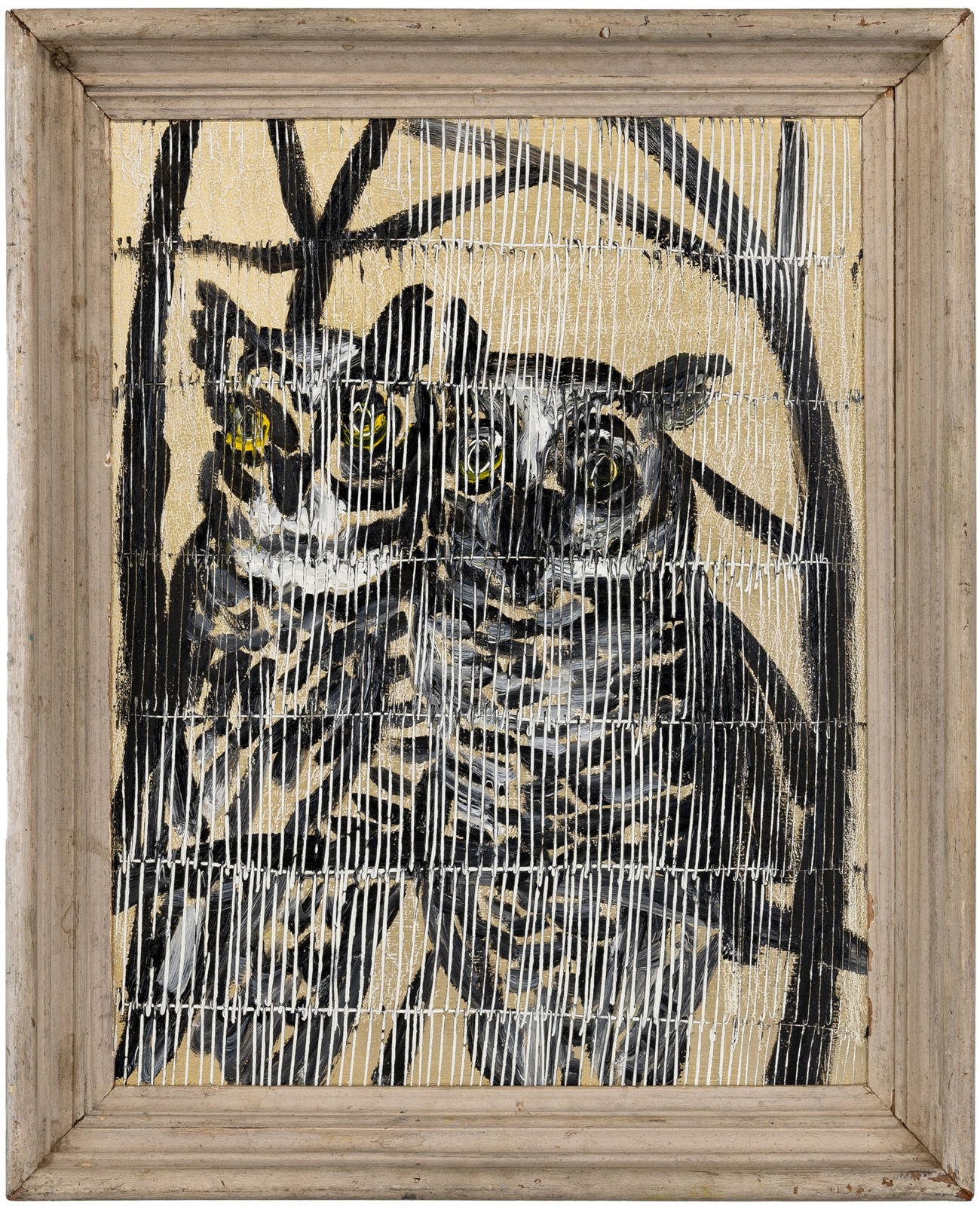 Hunt Slonem, Owls Amy's View, 2024