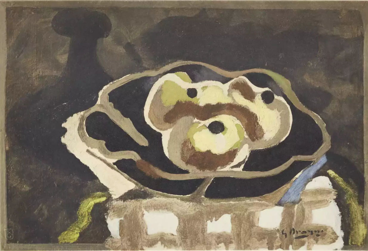 Georges Braque, Nature Morte Aux Pommes, 1956