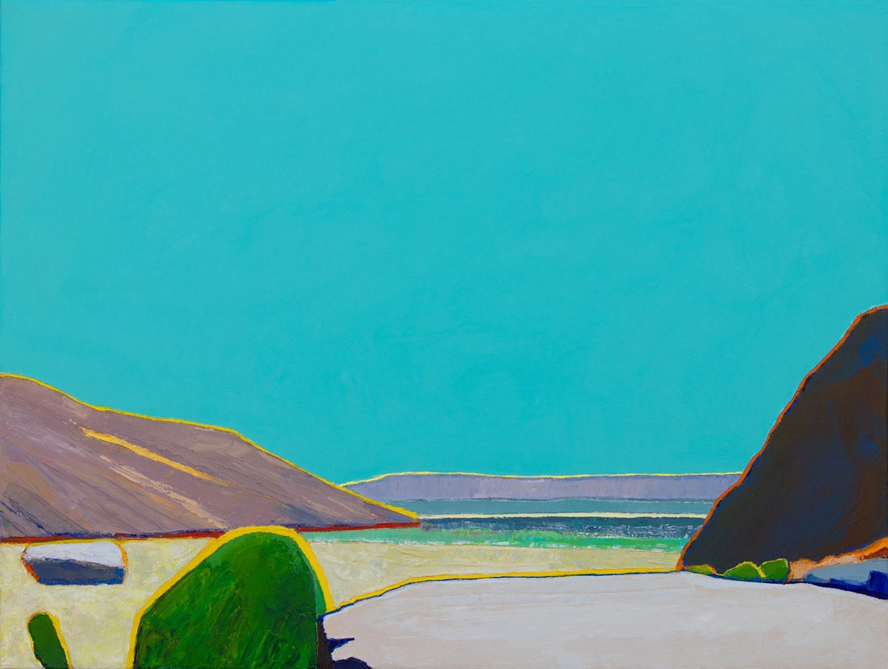 Timothy Mulligan, Overlook, Tahquitz Canyon, 2023