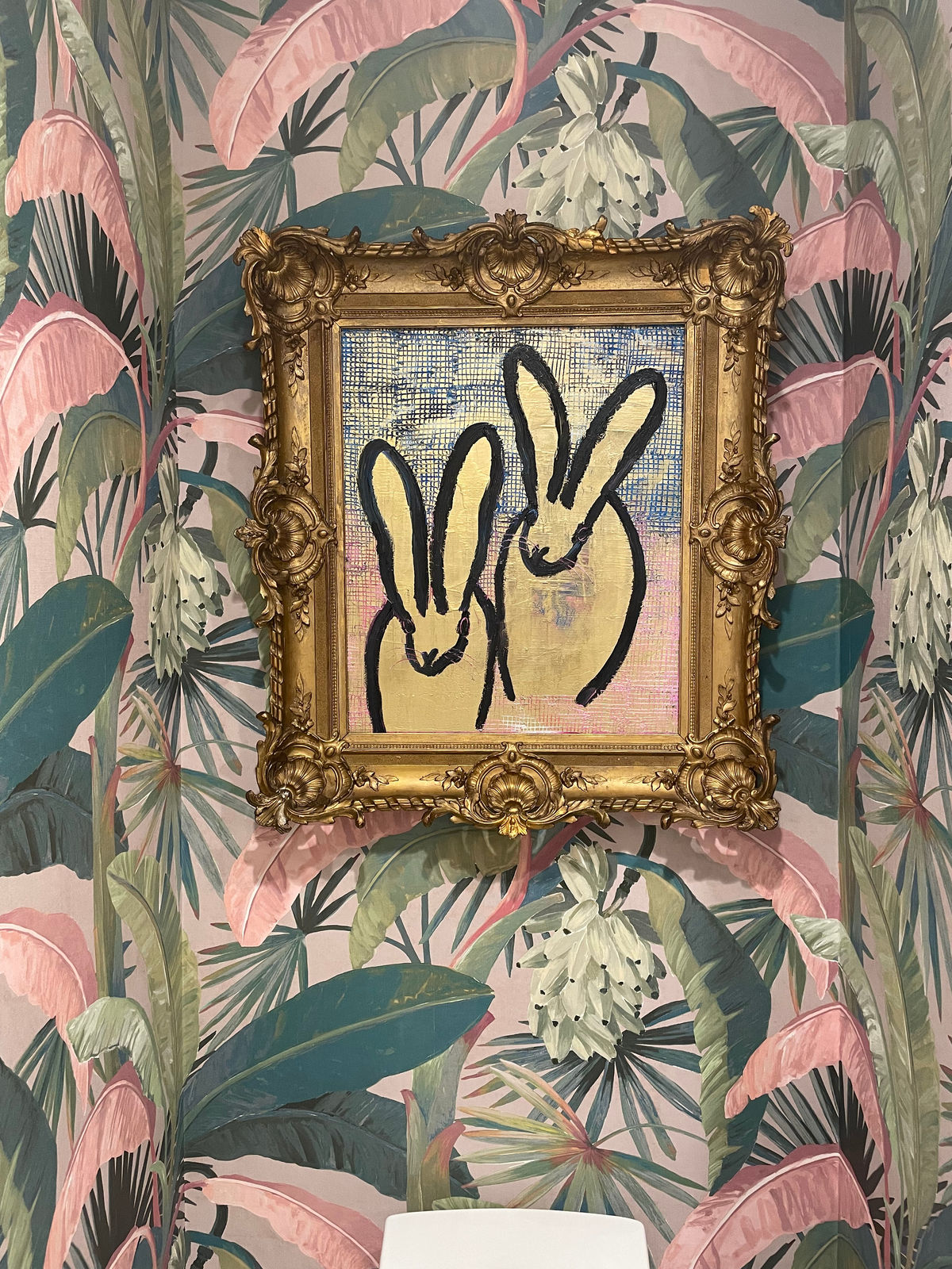 Hunt Slonem, Straited, 2022