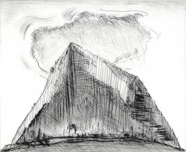 Wayne Thiebaud, Sierra Cloud, 2011