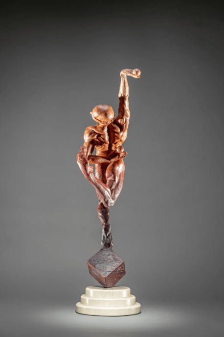 Richard MacDonald, Leap of Faith, Heroic, Red, 2015