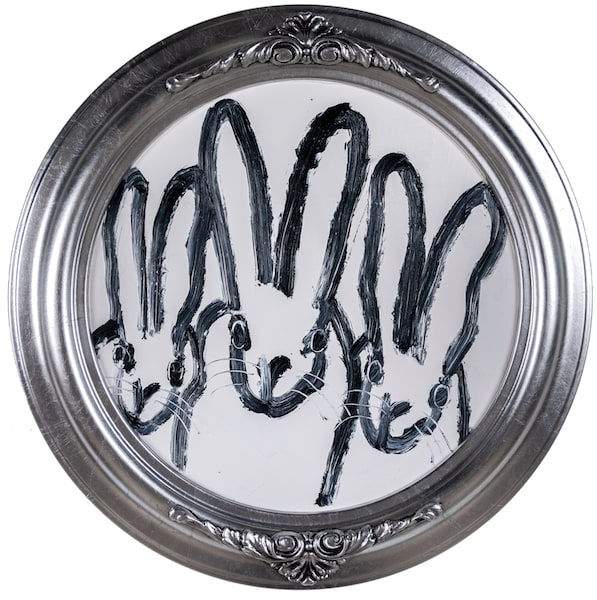 Hunt Slonem, Trinity, 2022