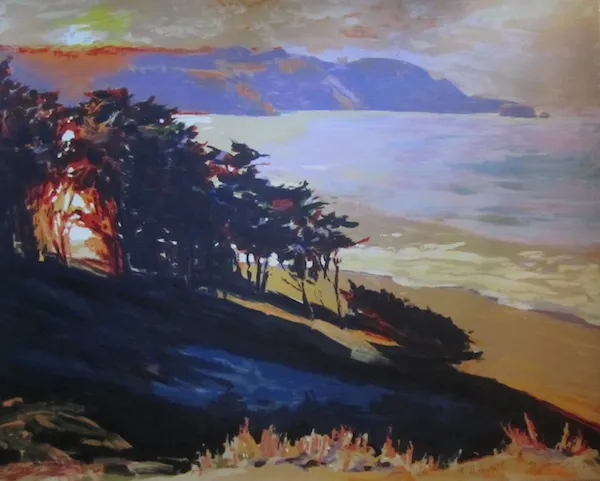 Jian Wang, Untitled Landscape by the Sea, 2013