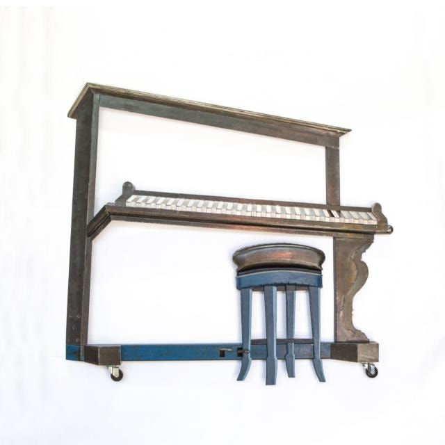 Paul Hopmeier, Piano Stool, 2020