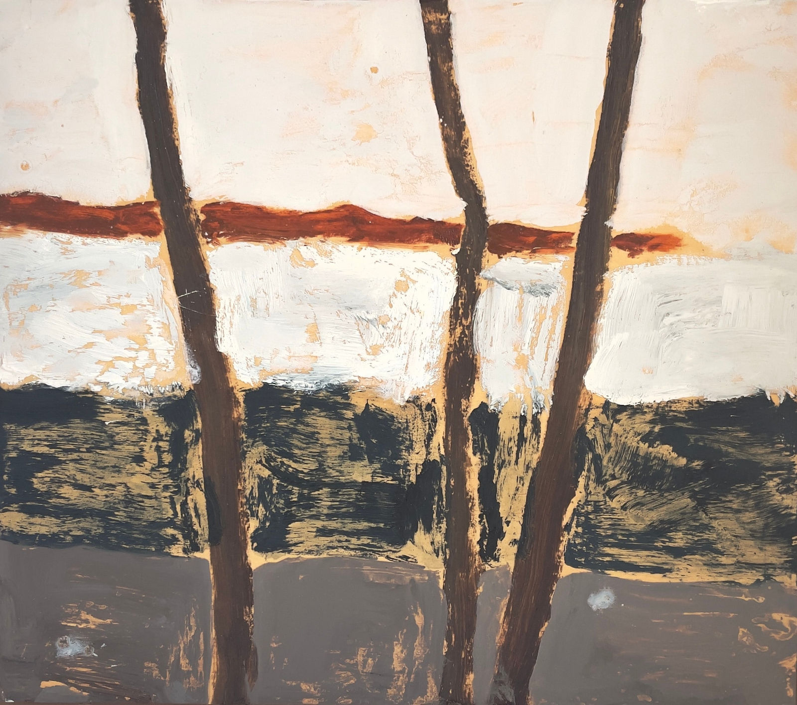 Peter Stevens, Three Trees I, 2024