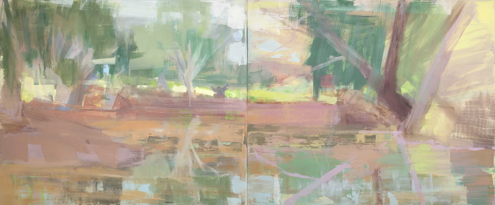 Susan Baird, Golden Light, Wilyakali Country, 2026