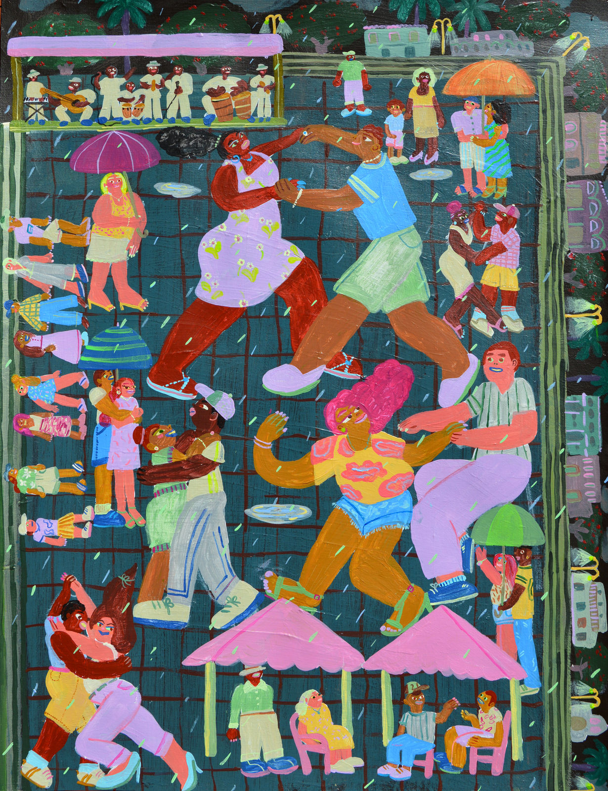 Laura López Balza, Noche de sala y lluvia, 2025