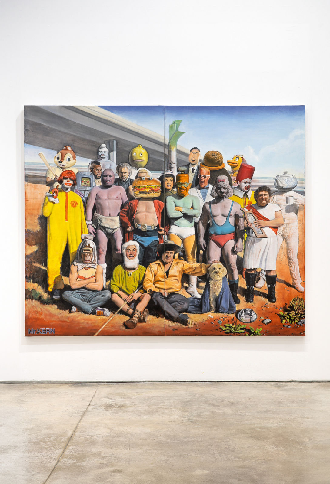 Mr. Kern, Come as you are (diptych/díptico), 2024